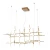 Lampa designerska wisząca Provenza MD18001067-30A GD - Italux